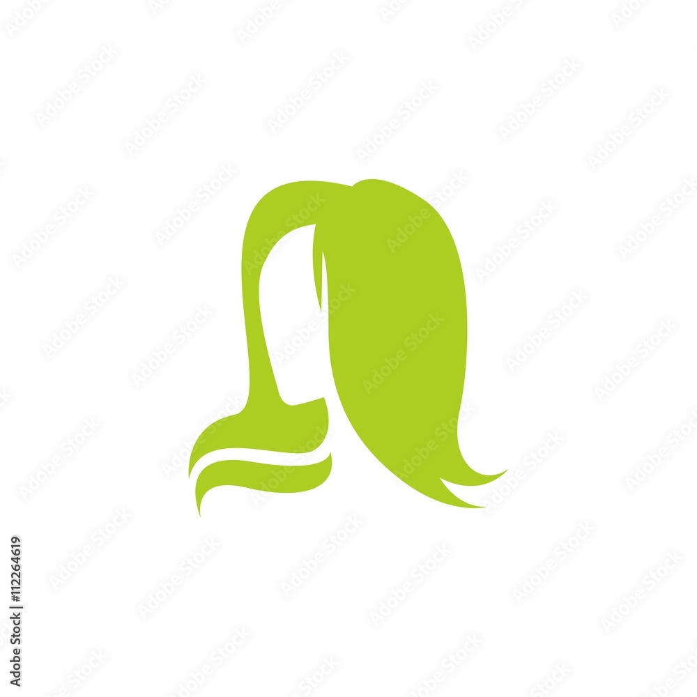 hair salon & barbershop logo icon Vector hair salon & barbershop logo icon Vector