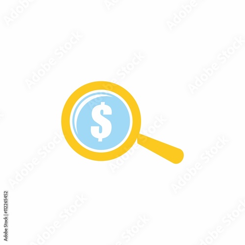 Search vector logo icon