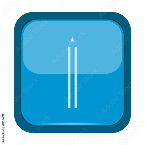 Pencil icon on a blue button