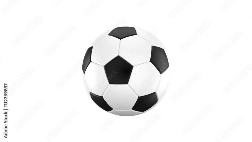 rotating football - 60 fps - with steady short alpha mask rotating football - 60 fps - with steady short alpha mask