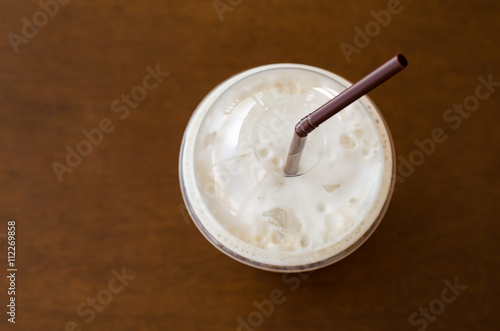 Ice coffee (cappuccino)
