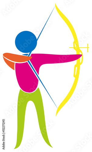 Logo design for archery