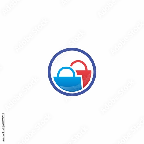 Shop logo icon Vector