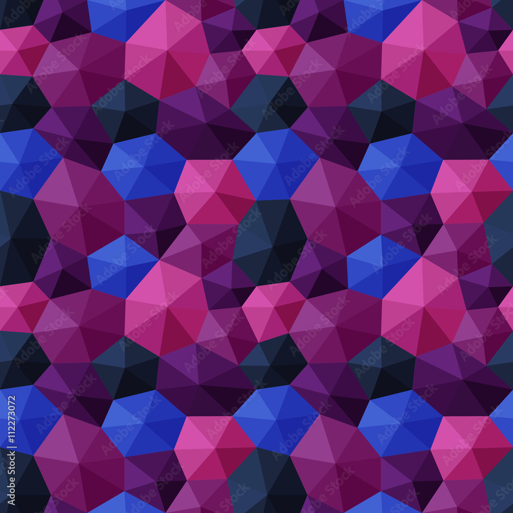 Mixed hexagons three dimensional shading multicolor dark tones Mixed hexagons three dimensional shading multicolor dark tones