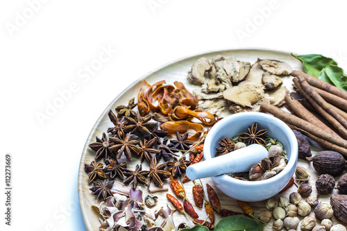 Obraz na plátně Herbal medicine