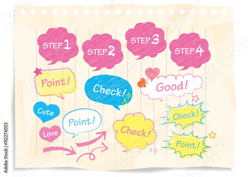 Navigation pins set Vector
