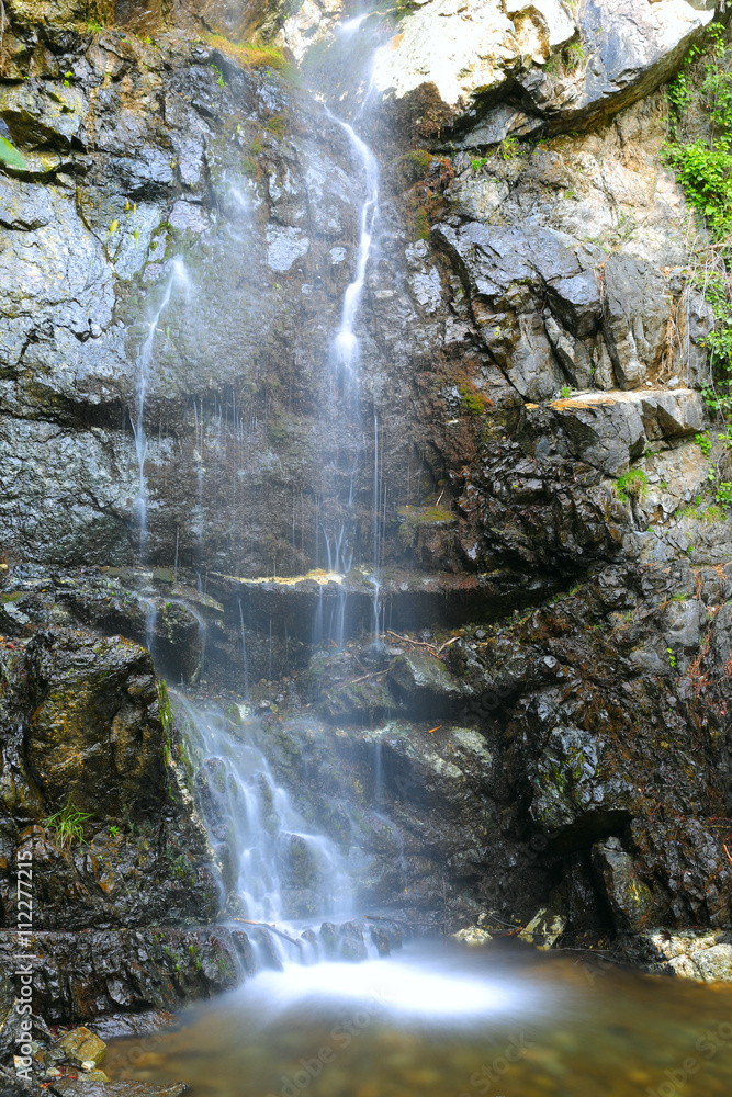 Fototapeta premium small waterfall landscape