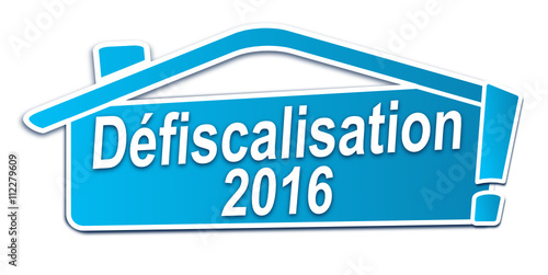 défiscalisation 2016 symbole bleu