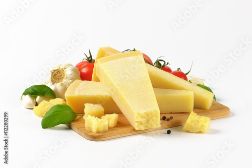 parmesan cheese and vegetables