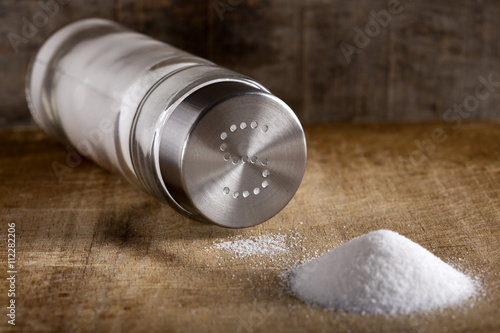 Принти на полотні Salt cellar and spilled salt