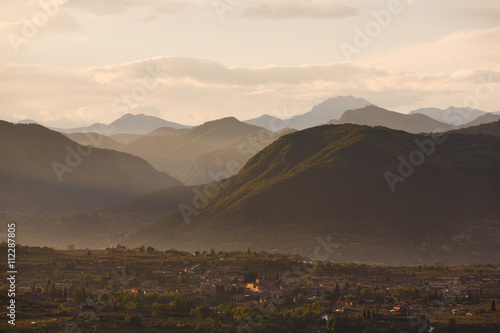 Silhouettes of Dolomites © castenoid