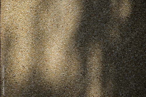 Shadow on polished concrete surface