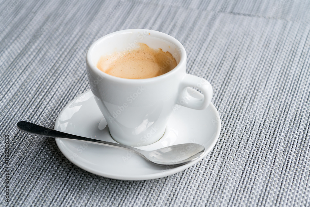 classic double espresso on table
classic double espresso on table