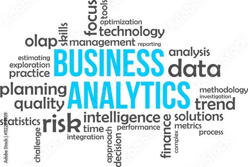 word cloud - business analytics