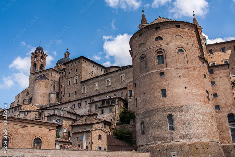 Palace of Urbino in Italy