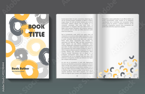 Book design template