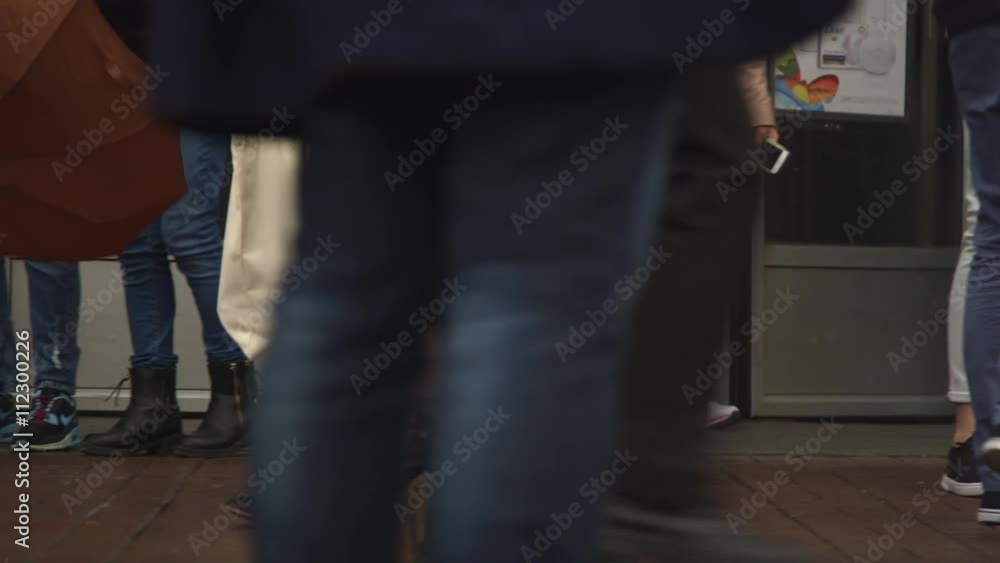 Large Anonymous Crowd - Feet - Passers Large Anonymous Crowd - Feet - Passers