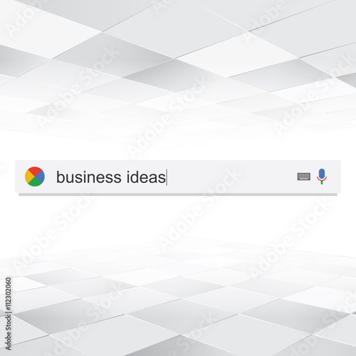 Searching the web for information ideas for business vector