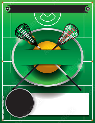 Lacrosse Template Flyer