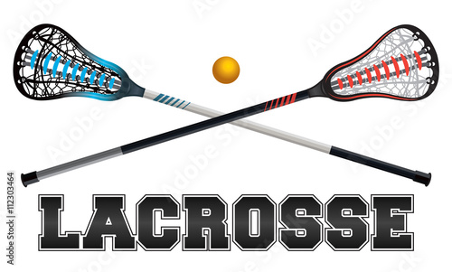 Lacrosse Design Illustration