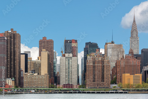 Manhattan skyline with Chrysler Building photo