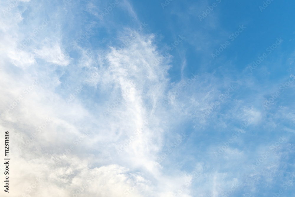 Blue sky with cloud Blue sky with cloud