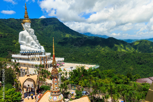 Canvas Print The Buddhas in Phasonkaew temple, Thailand