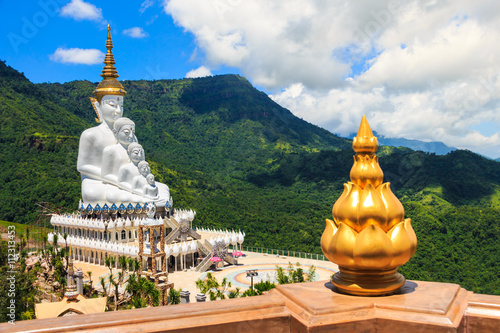 The Buddhas in Phasonkaew temple, Thailand