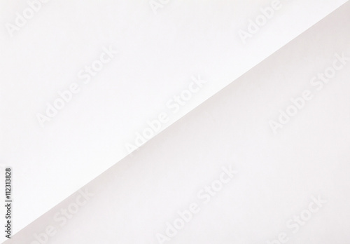 white sheet of folded  paper