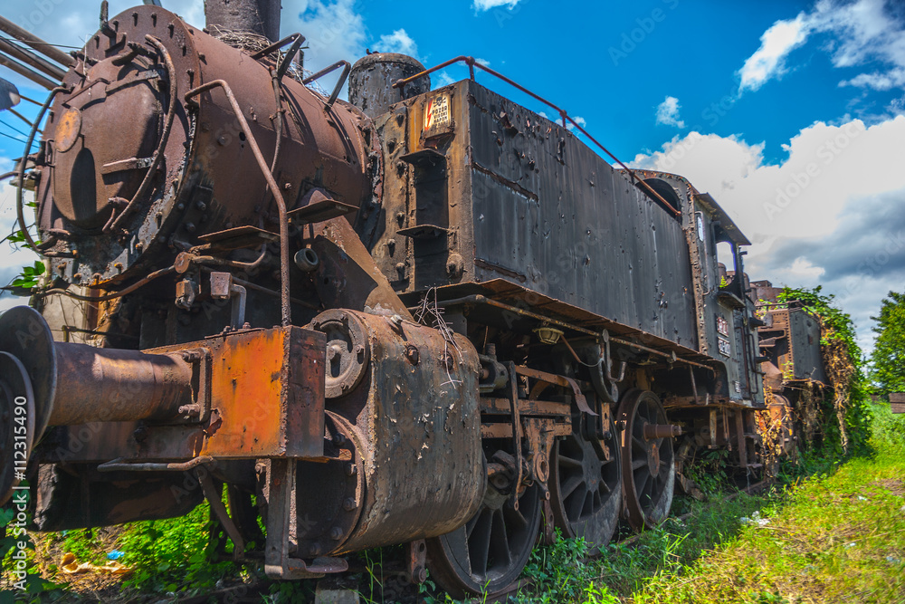 old train old train