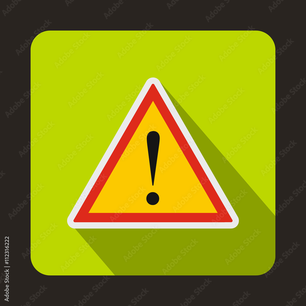 Warning attention sign with exclamation mark icon Warning attention sign with exclamation mark icon