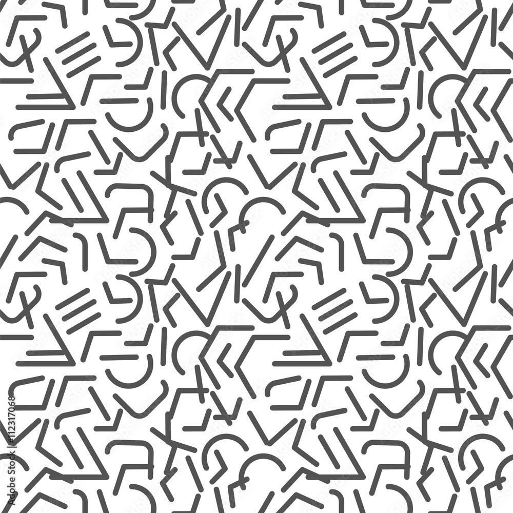 abstract symbols seamless pattern abstract symbols seamless pattern