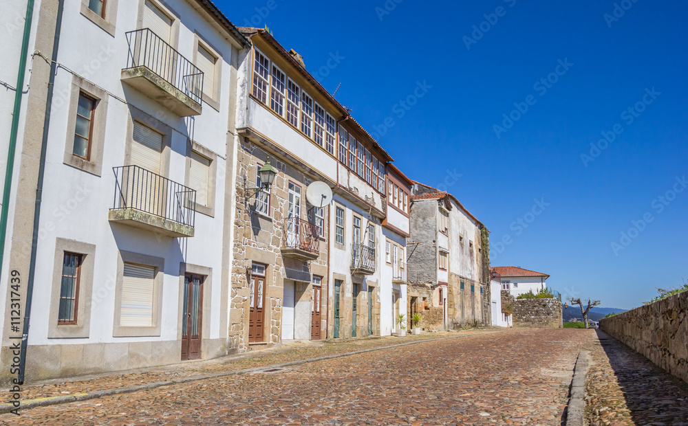 Cobblestoned street in Valenca do Minho