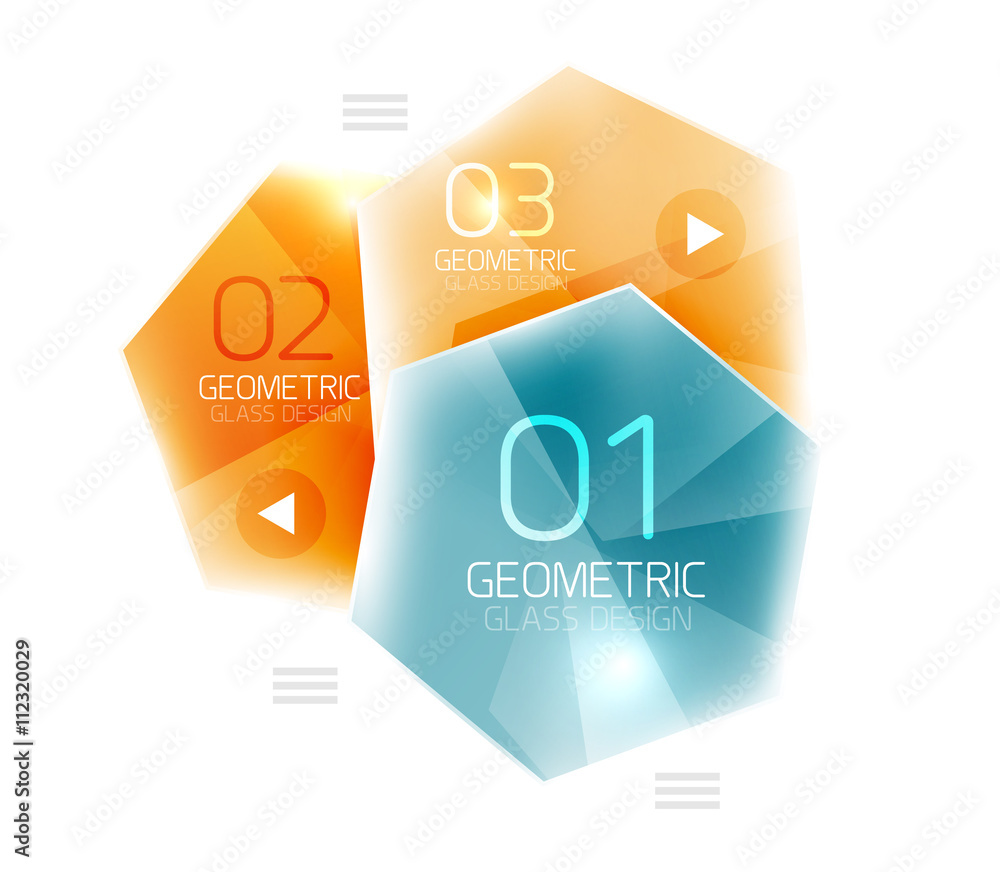 Hexagon abstract geometric background Hexagon abstract geometric background