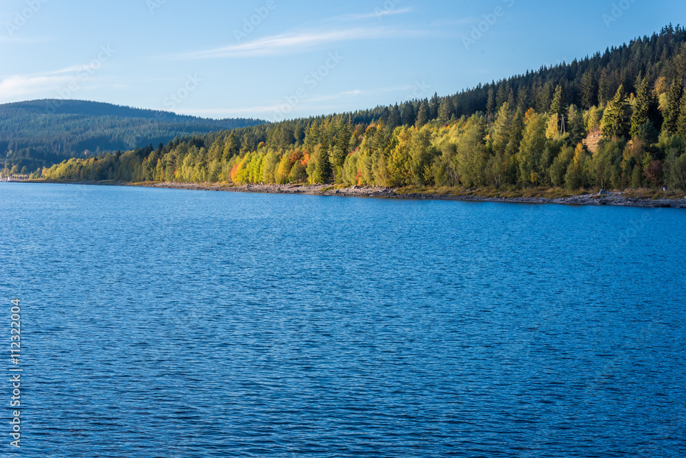 Schluchsee lake in the black forest