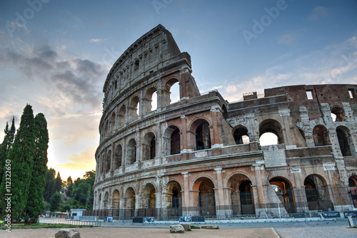 Colosseum at Sunrise, Rome, Italy