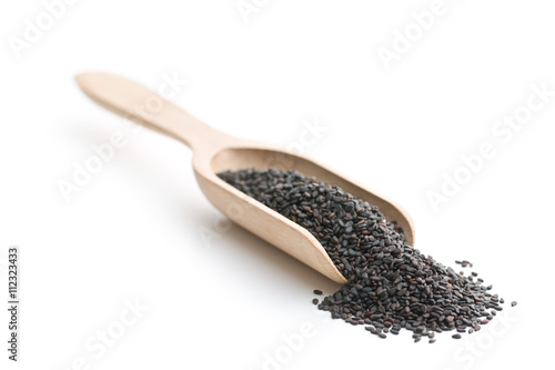 Black sesame seeds.