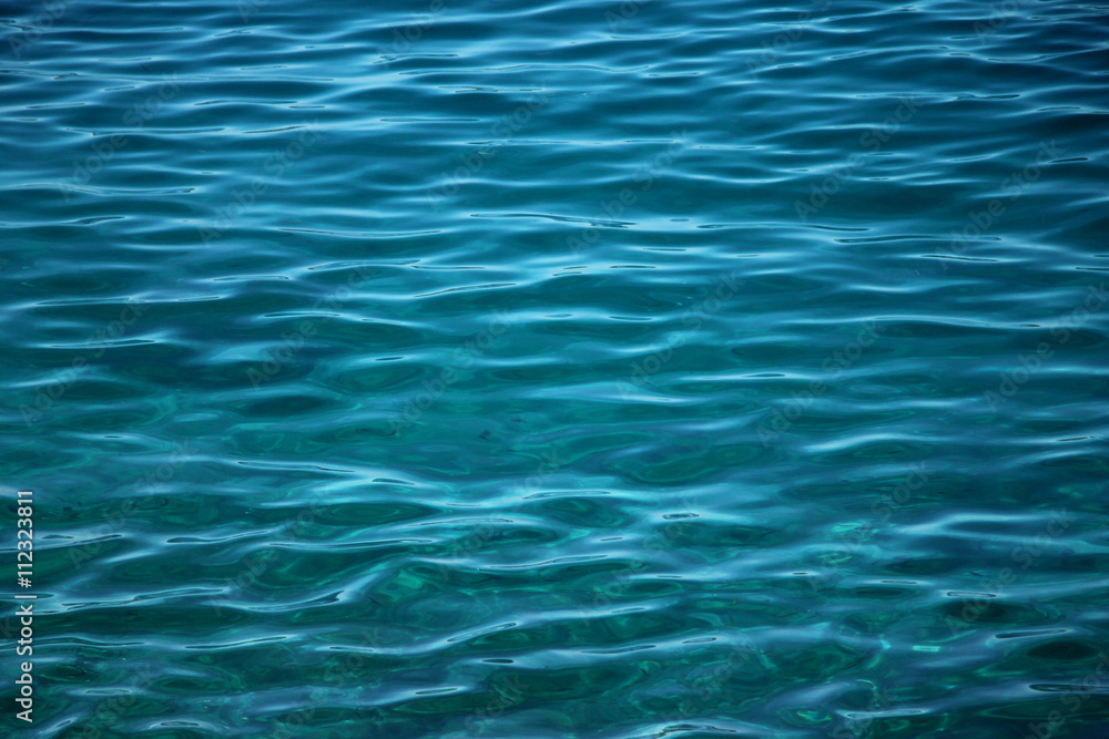 Obraz premium Adriatic sea background in Brela , Croatia moments