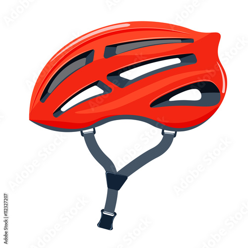 bicycle helmet vector illustration.