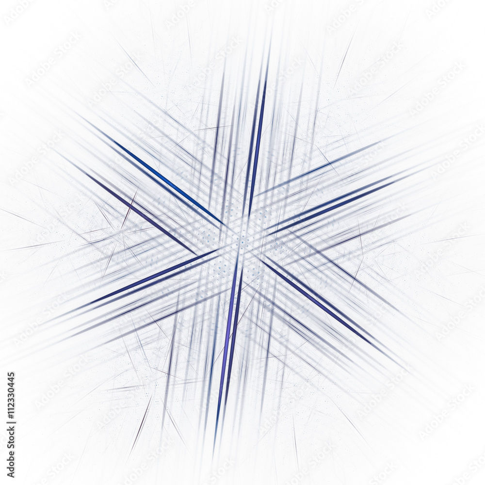 Obraz premium Abstract ornamental Snowflake