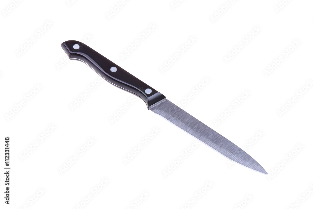 Kitchen knife isolated on white background Kitchen knife isolated on white background