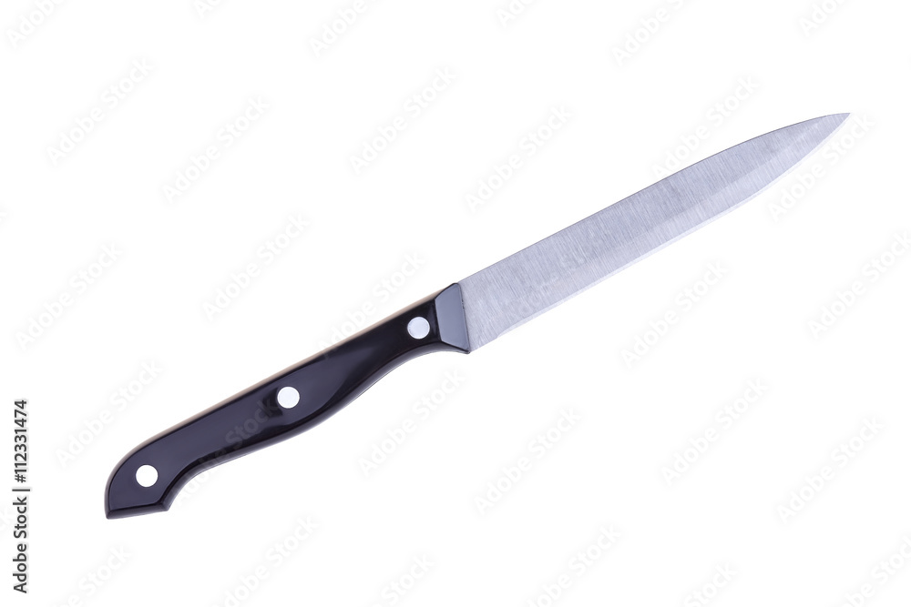 Kitchen knife isolated on white background Kitchen knife isolated on white background