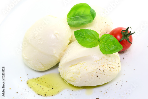 Olivenöl Käse Basilikum