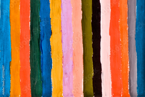 Hand painted stripes