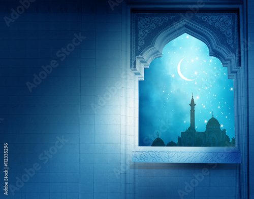Photography Eid Mubarak greeting background