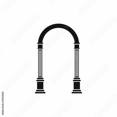 Arch icon, simple style