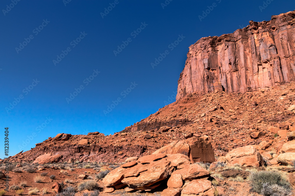 Murphy Trail- Canyonlands NP- Island in the Sky- Utah. This 9 mile scenic loop affords the hiker numerous canyon and mountain vistas.