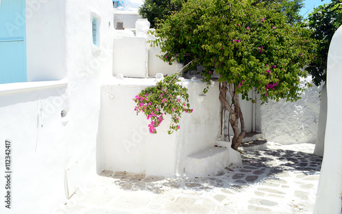 Typical greek street