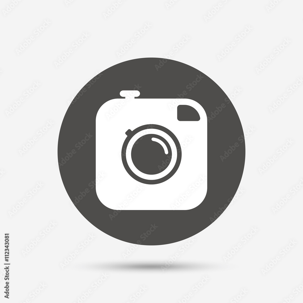 Hipster photo camera sign icon. Retro camera. Hipster photo camera sign icon. Retro camera.