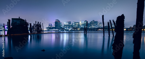 Boston under Fog photo